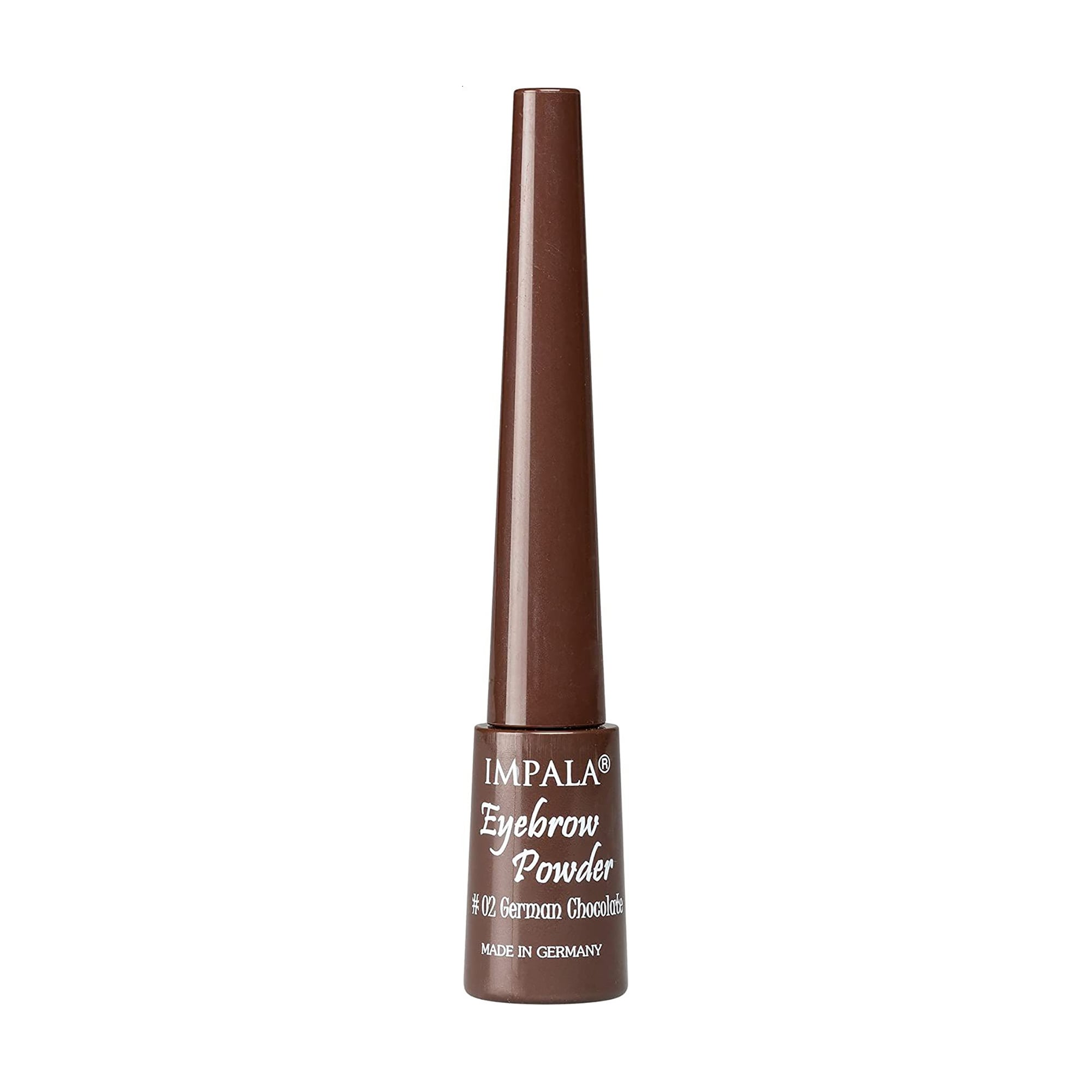 Тіні для брів Impala Eyebrow Powder з аплікатором, 02 German Chocolate, 1 г